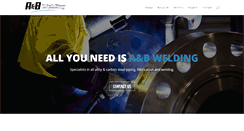 Desktop Screenshot of abwelding.com.au